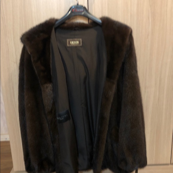 Erton Mink Fur Coat size 52 - Picture 2 of 11